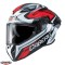 Casca integrala pentru scuter - motocicleta Caberg model Drift Evo II SV Jarama G0 negru/alb/rosu lucios Pinlock ready &ndash; lentila Pinlock inclusa M (57