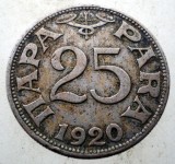 1.089 YUGOSLAVIA JUGOSLAVIA IUGOSLAVIA 25 PARA 1920, Europa