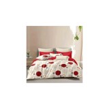 Cumpara ieftin Lenjerie de Pat Bumbac Finet, 6 Piese, Pat Dublu - GR-475