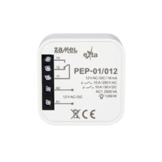 Releu Metalic 12V IP20 PEP-01/012 foto