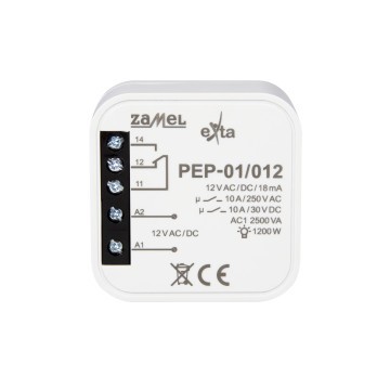 Releu Metalic 12V IP20 PEP-01/012
