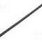 Tub termocontractant, 4.8mm, 1m, neagra, TASKER - GTM 4824 BK