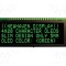 Afisaj OLED 20x4 Verde NEWHAVEN DISPLAY 92x31,5x6,5mm PIN 20