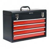 Cutie de scule metalica cu 4 sertare, 218x360x520 mm, Yato