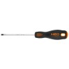 Șurubelniță plată 3x75 mm Neo Tools 04-011, oțel S2, v&acirc;rf magnetic, m&acirc;ner ergonomic