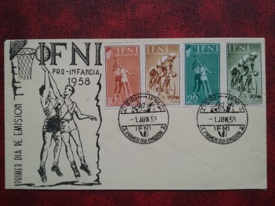 1958-Sport-IFNI-FDC foto