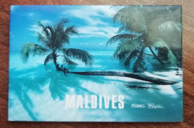 M3 C2 - Magnet frigider - tematica turism - Maldive 2 foto
