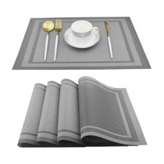 Suport - napron de masa gri, rezistent la apa, dreptunghiular, MP34S, 30x45 cm