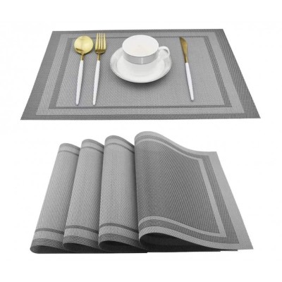 Suport - napron de masa gri, rezistent la apa, dreptunghiular, MP34S, 30x45 cm foto