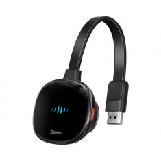 Adaptor Pentru Afișaj Wireless Baseus Meteorite Shimmer WiFi - HDMI Negru (CATPQ-A01)