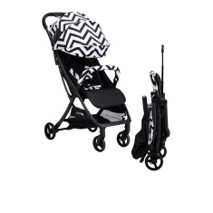 Carucior sport, FreeON, Solo, Pliabil tip troler, Tehnologia inovatoare One-Hand Folding, Greutate 6 kg, Cu capotina UPF 50+, Pl foto