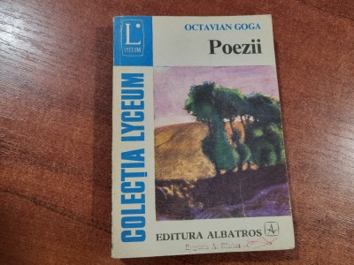 Poezii de Octavian Goga foto