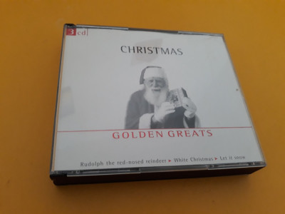 BOX 3 CD CHRISTMAS GOLDEN GREATS 3 CD ORIGINALE foto