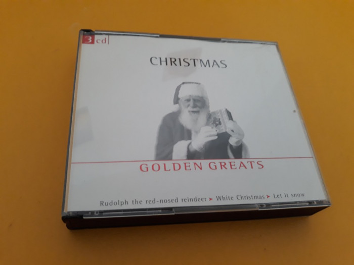 BOX 3 CD CHRISTMAS GOLDEN GREATS 3 CD ORIGINALE