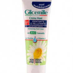 Crema hidratanta pentru maini cu glicerina, musetel bio si vitamina E, 100ml, Glicemille