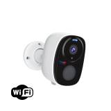 Cumpara ieftin Camera de supraveghere WIFI 2K, 4MP, Baterie incorporata, Control din aplicatie,Rezistenta la apa IP66