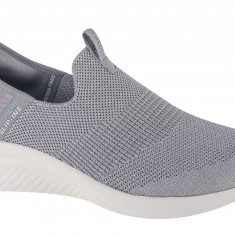 Pantofi pentru adidași Skechers Slip-Ins Ultra Flex 3.0 Smooth Step 149709-LTGY gri