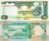 Bancnota Emiratele Arabe Unite 10 Dirhami 2009 UNC