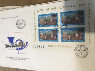 CPIF.1. Plic cu bloc 1979 intereuropean foto