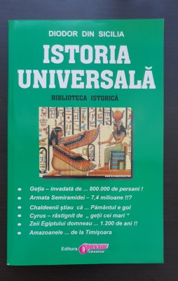 Istoria Universală - Diodor din Sicilia foto