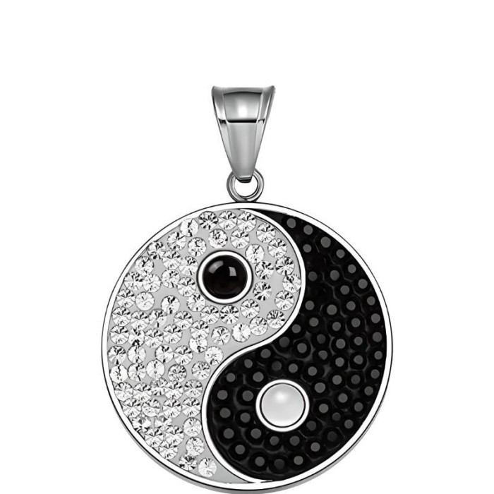 Pandantiv din argint 925 jolie silver, model ying si yang, 11 x 11 mm, 1.2 g