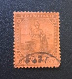 Trinidad 1883&ndash;1894 - Timbru Clasiv &bdquo;Britannia&rdquo; / 1d -CLN1