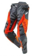 Pantaloni motocross KTM Racetech portocaliu-gri 40 Cod Produs: MX_NEW 3PW1722307KT foto