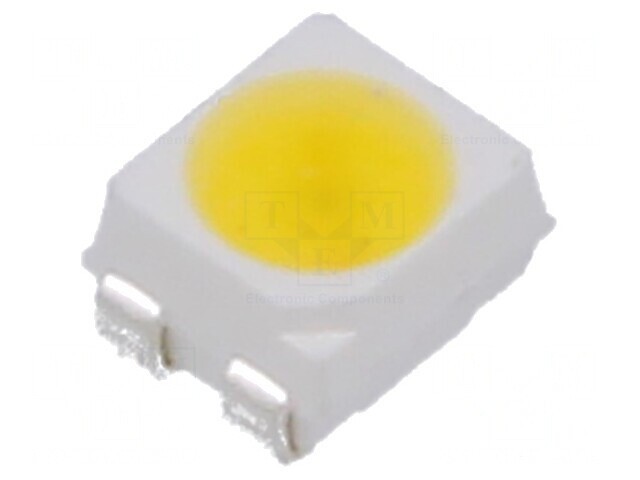 LED SMD 3528 Alb Rece 1400-2850mcd 120&deg; 30mA 3,2-4,1V