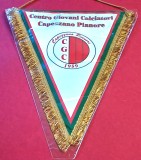 Fanion fotbal - C.G.C. Capezzano Pianore (Regiunea Toscana - Italia) - folie de protectie si dimensiuni mari 36X26 cm