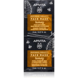 Apivita Express Beauty Nourishing Face Mask Honey masca hranitoare faciale 2x8 ml