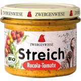 Pate vegetal Zwergenwiese cu rucola si tomate, fara gluten, bio, 180g