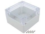 Carcasă universală 120x120x75 mm cu bucșă din alamă
