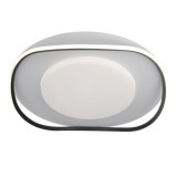 Plafoniera Freya LED 55W IP20, alb+negru, Erste