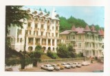 RF63 -Carte Postala- Slanic Moldova, vilele Palas si Caprioara, circulata 1983