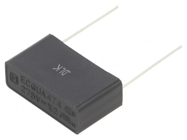 Condensator Polipropilenă 0,47uF THT 26x15x8,5mm