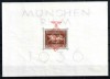 Germania Reich 1937, Mi #649 = Bl 10, supratipar, sport, curse de cai, &quot;Panglica Maro&quot;, MNH, cota 180 &euro;!, Nestampilat