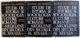 STUDII DE ISTORIA SI SOCIOLOGIA CULTURII ROMANE ARDELENE DIN SECOLUL AL XIX - LEA de GEORGE EM . MARICA , VOL. I - III , 1977 - 1980