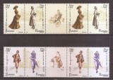 Cumpara ieftin Romania 2003 - LP 1623, Moda secolului XX, staif 2 serii cu vinieta, MNH, Nestampilat