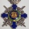 Ordinul Steaua Romaniei &ndash; grad Cavaler, fara sabii (varianta de pace), model regal