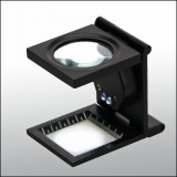 Lupa cu scala de masurare lumina LED si marire de 10x