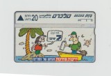 bnk card Cartele telefonice - Israel - caricaturi - Lap:BZ-114