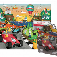 Puzzle educativ - Karting