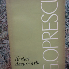 GEORGE OPRESCU - SCRIERI DESPRE ARTA (1966)