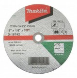 Makita D-18742 Disc taiere piatra, 230x22.2x3mm