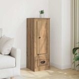 VidaXL Dulap &icirc;nalt, stejar artizanal, 36x35,5x103,5 cm, lemn prelucrat