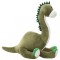 vidaXL Jucărie dinozaur Brontosaurus, verde, pluș 80236