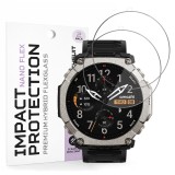 Folie Amazfit T-Rex Ultra 2 Asteroid GSM Nano Flex, negru, (Pachet 2 buc.)