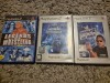 Joc, 3 jocuri de colectie Legend of Wrestling Smack down versus Raw in carcasa originala pentru ps2 playstation2 ps 2, Multiplayer, Sporturi, Toate varstele