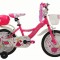 Bicicleta Copii Vision Princesse Culoare Roz Roata 16&quot; otel Cod:221616000008