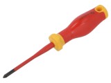 Șurubelniță izolată Pozidriv&reg; PZ1 80mm H&Ouml;GERT TECHNIK HT1S968-1 1kVAC